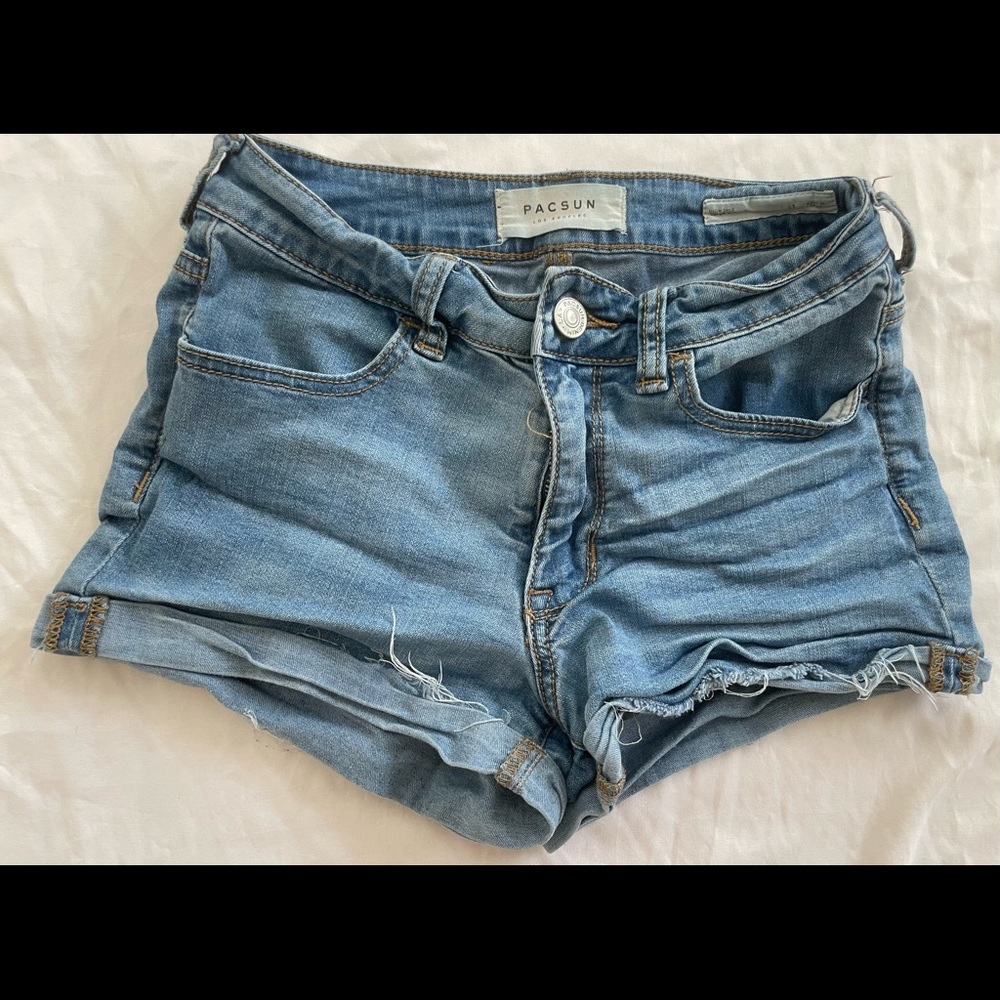 PacSun womens/teen jean shorts size 23